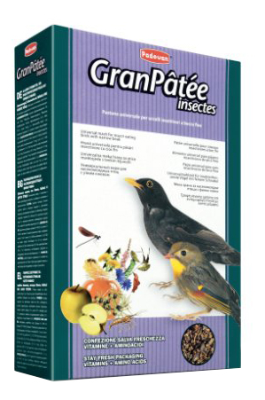 фото Основной корм padovan granpatee insectes, для насекомоядных птиц 1000 г