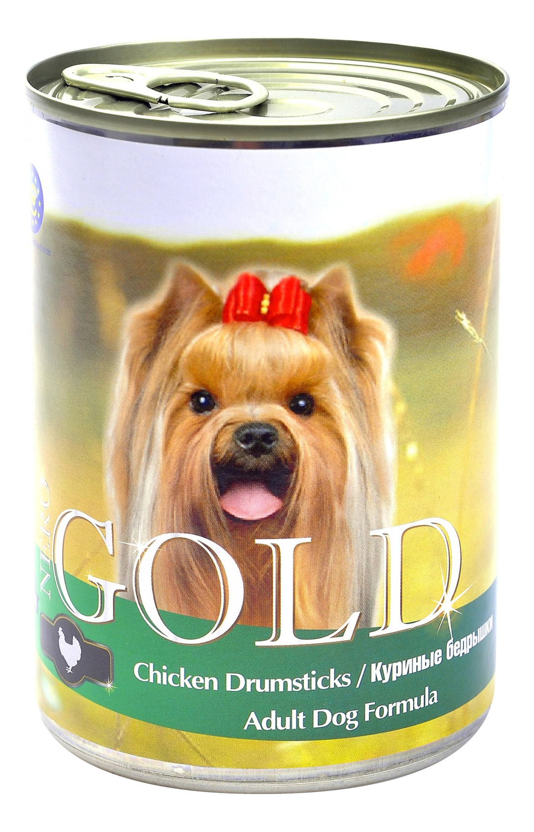 фото Консервы для собак nero gold adult dog formula, куриные бедрышки, 12шт, 1250г