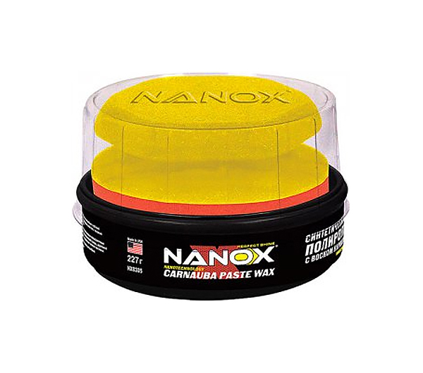 

Полироль синтетический с воском карнауба Nanox NX8305 0,227 л, nX8305