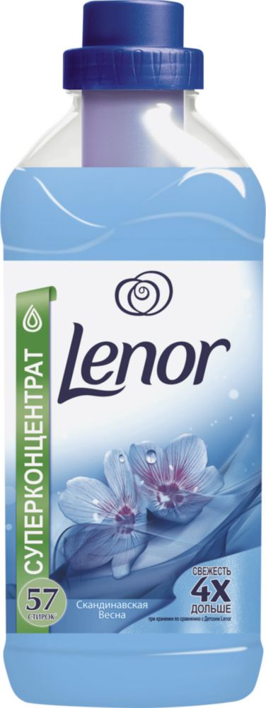 фото Ополаскиватель для белья lenor скандинавская весна суперконцентрат 2 л