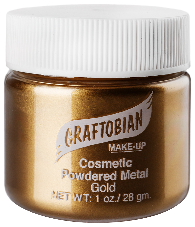 

Пудра GRAFTOBIAN Cosmetic Powder Metal Gold 28 г, cosmetic Powder Metal Gold