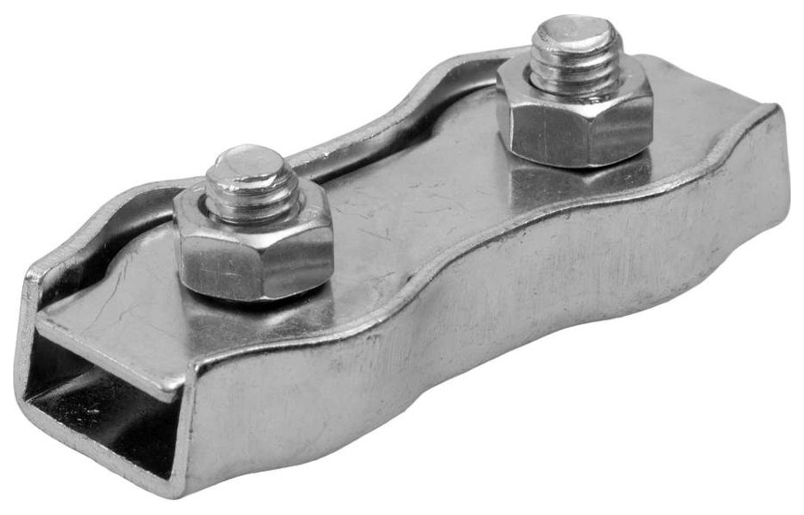 Зажим для троса Зубр 4-304445-02 специальный ручной зажим жестянщика для листового металла зубр