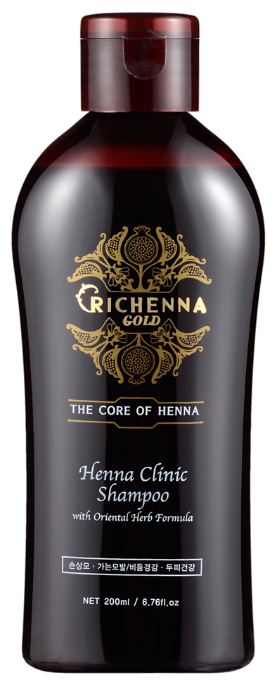 

Шампунь Richenna Clinic Gold 200 мл, Richenna Clinic Gold