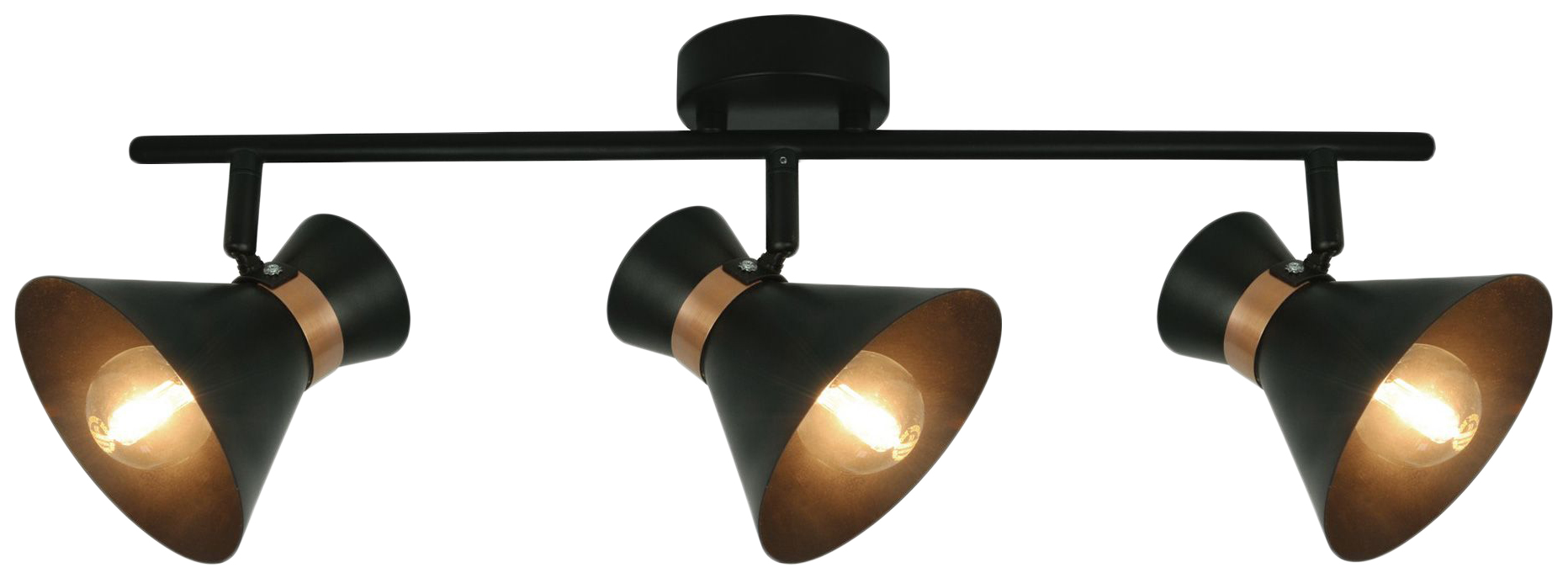 фото Спот arte lamp a1406pl-3bk e14