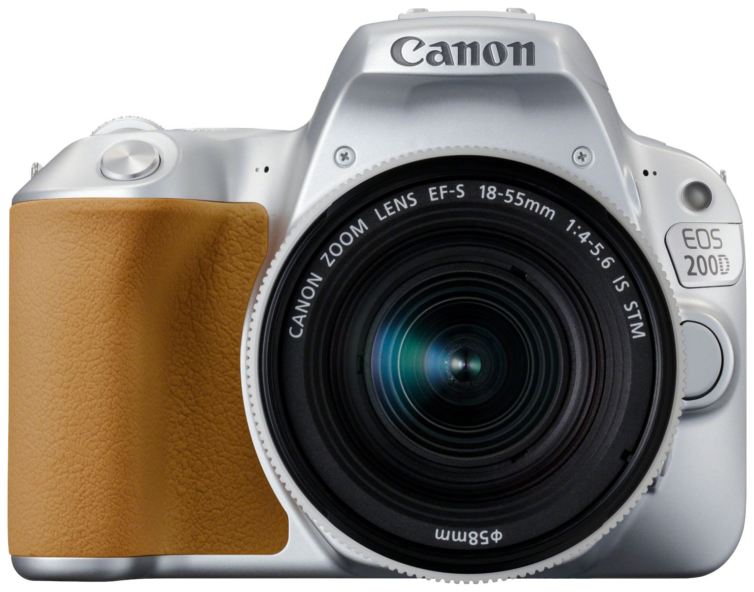 

Фотоаппарат зеркальный Canon EOS 200D 18-55mm IS STM Silver, EOS 200D 18-55 IS STM