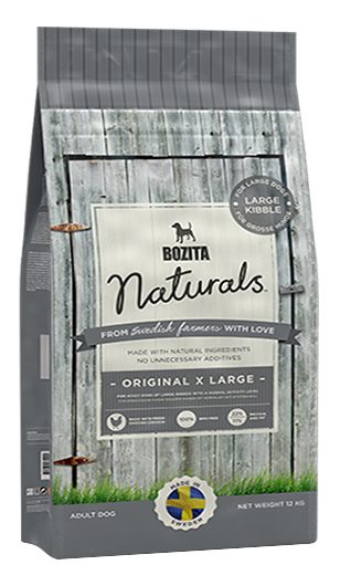 фото Сухой корм для собак bozita naturals original x-large, для крупных пород, курица, 12кг