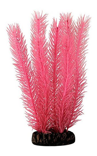 Искусственное растение для аквариума Laguna Растение светящееся Кабомба 10 cм, красная