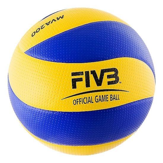 Волейбольный мяч Mikasa MVA200 №5 blue/yellow