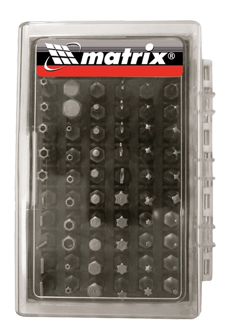 фото Набор бит для дрелей, шуруповертов matrix 11387