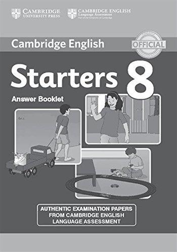 

Книга C Young Learners Eng Tests 8 Starters Answer Booklet