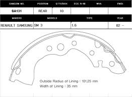 фото Колодки тормозные sangsin sa131 nissan almera classic задние sangsin brake