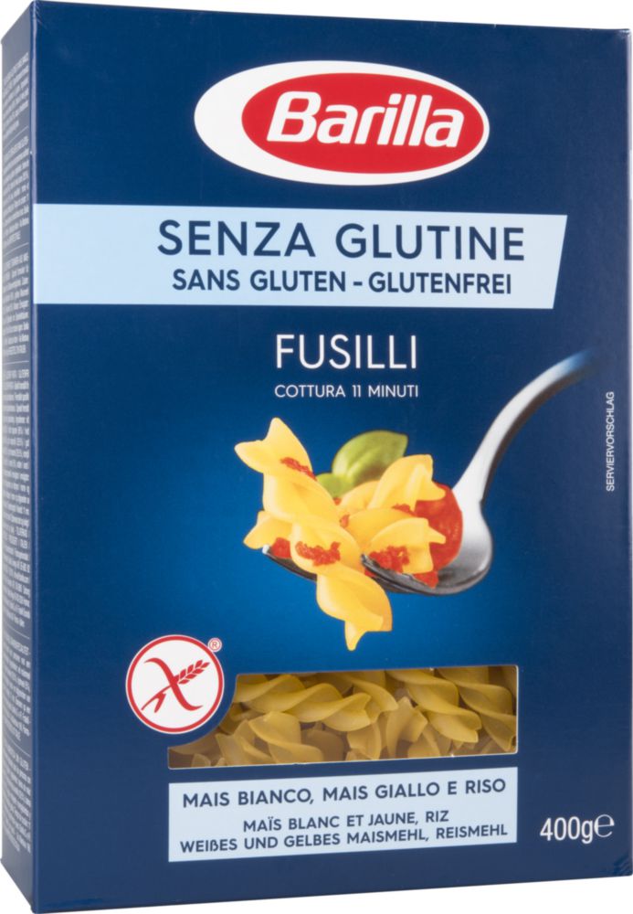 фото Макаронные изделия barilla фузилли senza glutine 400 г