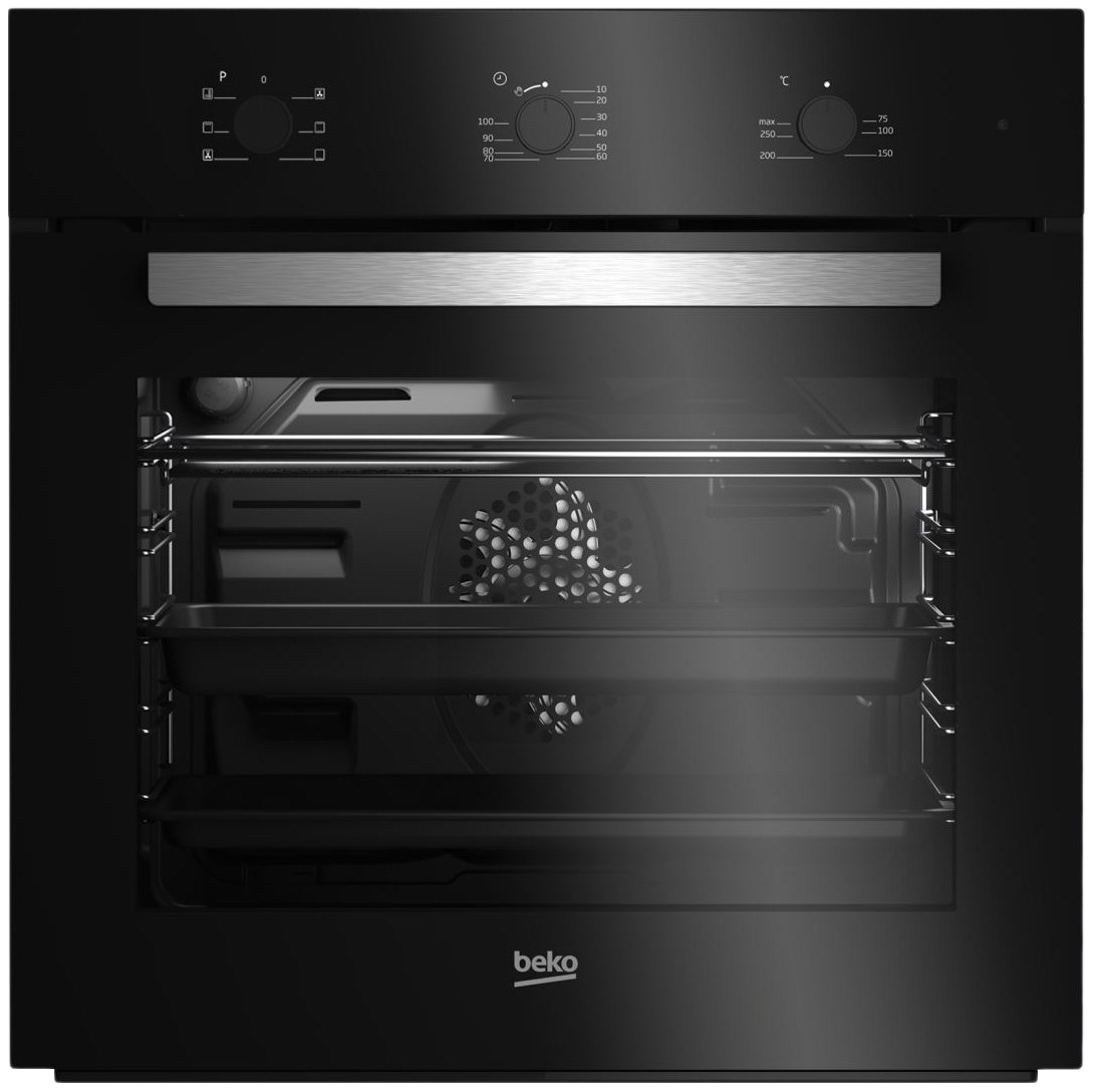 фото Встраиваемый электрический духовой шкаф beko bie21100b black