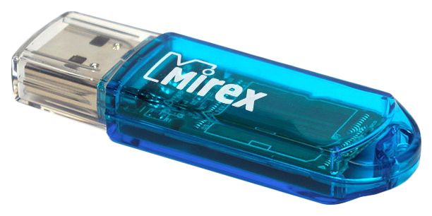 

Флешка MIREX Elf 8ГБ Cyan (13600-FMUBLE08), Elf