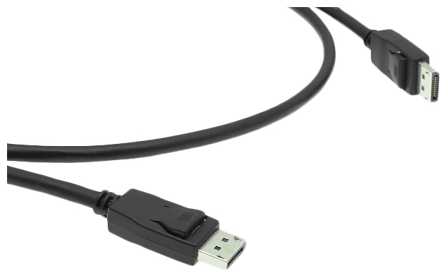 фото Кабель kramer c-dpm/dpm-10 displayport - displayport вилка-розетка 3м