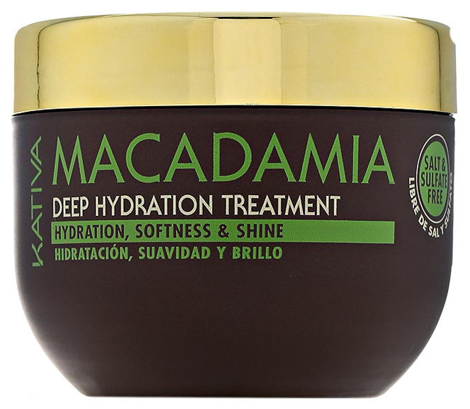 фото Маска для волос kativa macadamia deep hydration treatment 500 мл