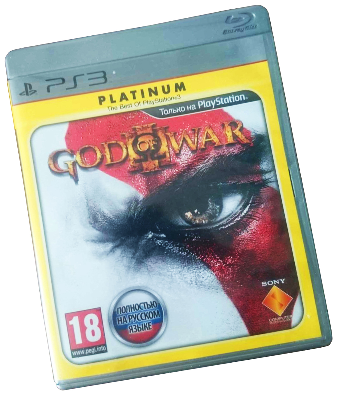 Игра God of War 3 Platinum русская версия для PlayStation 3