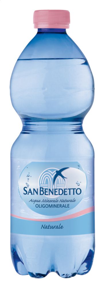 Вода минеральная San Benedetto naturale негазированная пластик 0.5 л