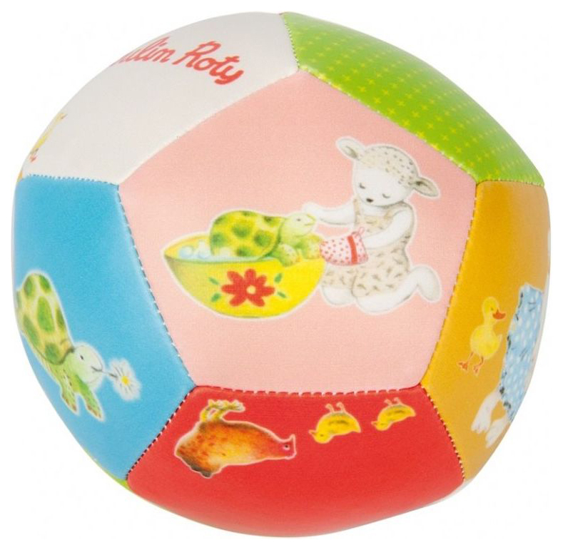 Купить Мягкий мяч Moulin Roty Милые животные 632511,