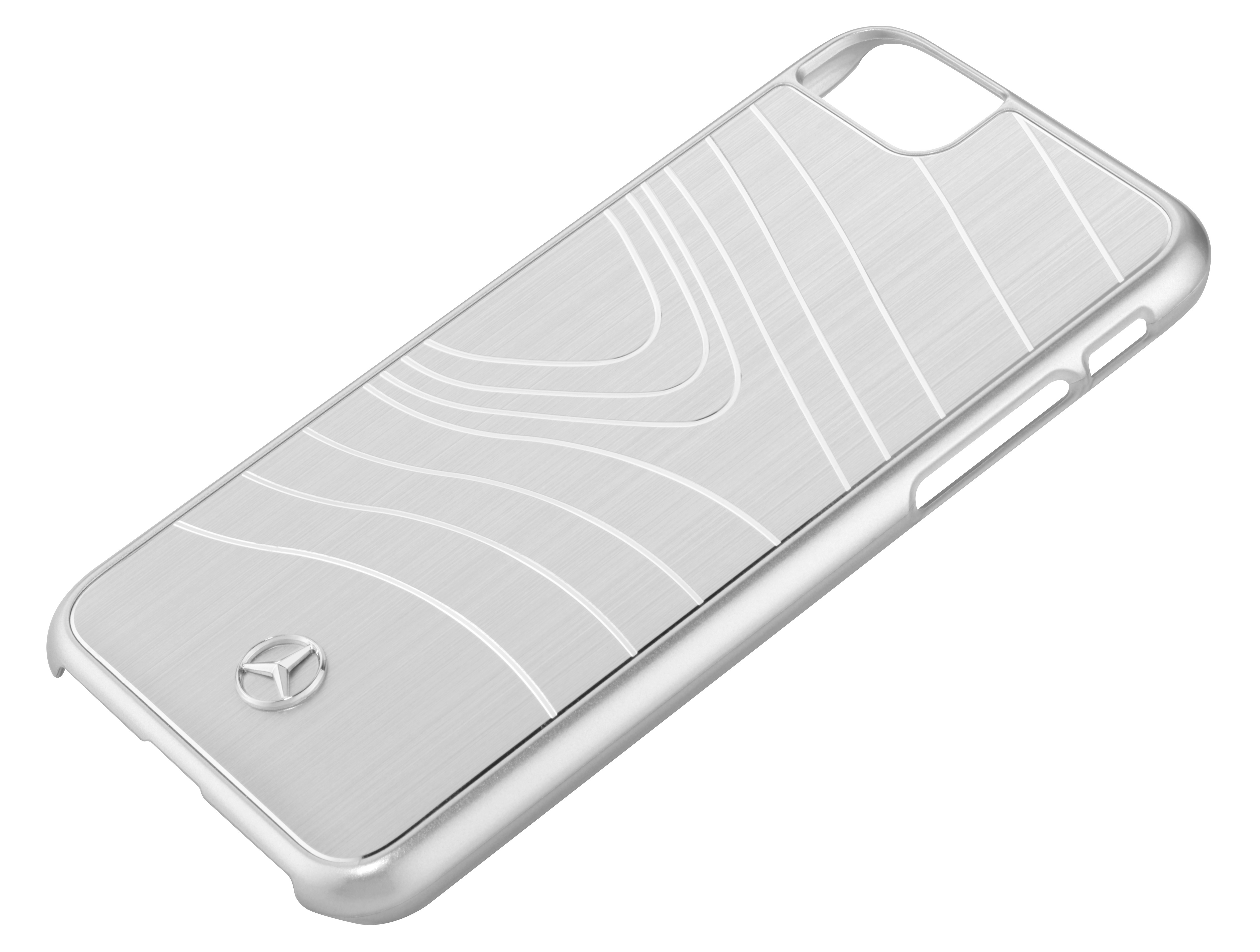 фото Чехол для iphone 7 mercedes-benz alubeam b66953561 silver