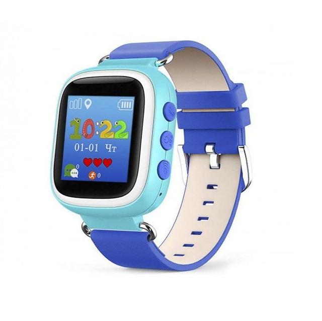 фото Детские смарт-часы nobrand smart baby watch q70 blue/blue