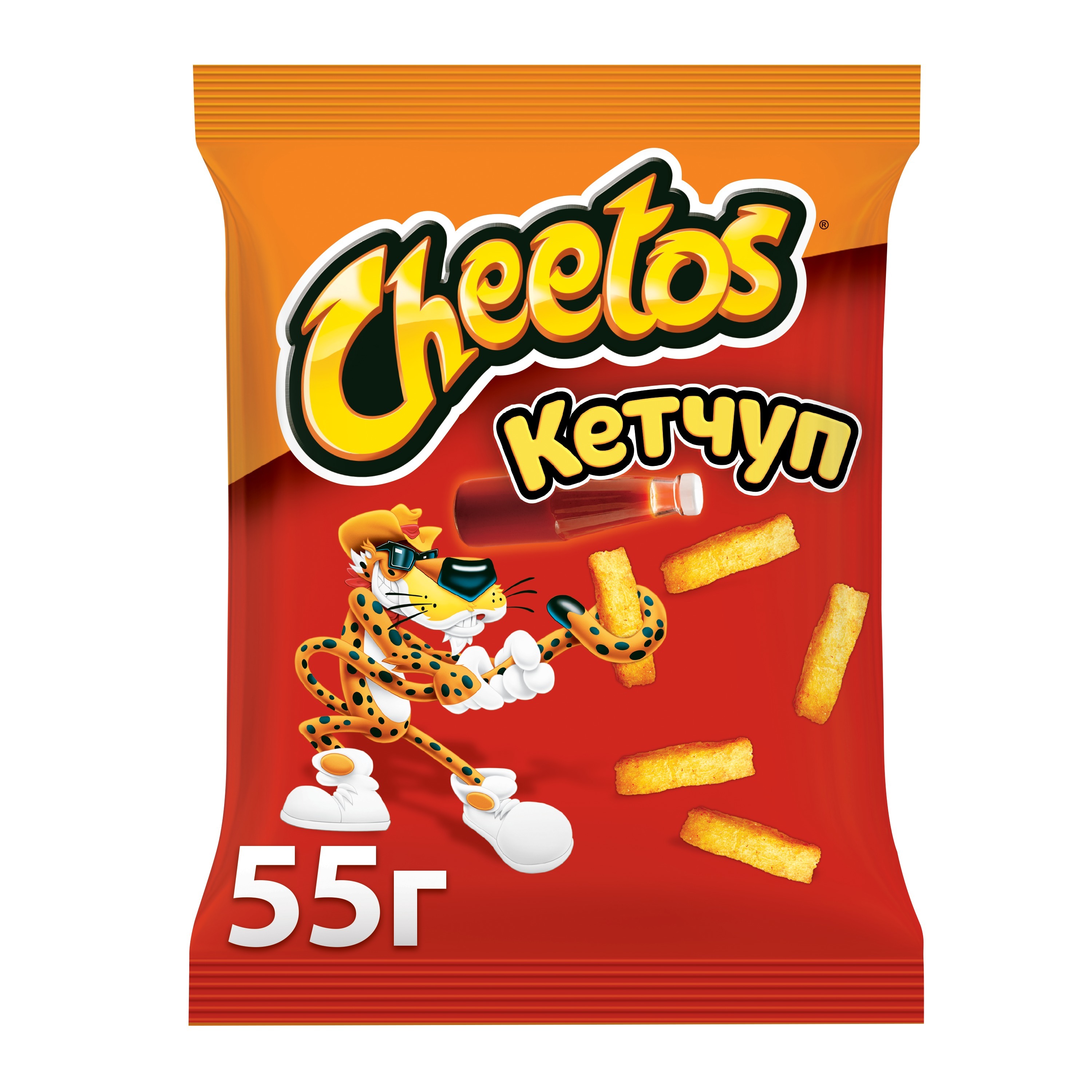 Кукурузные снеки Cheetos кетчуп 55 г