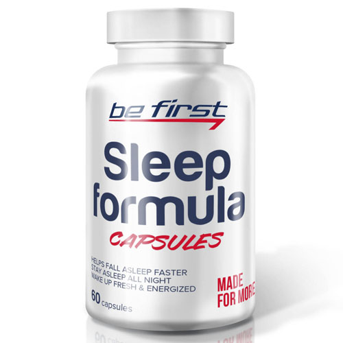 Be First Sleep Formula (60 капсул) - формула сна в капсулах