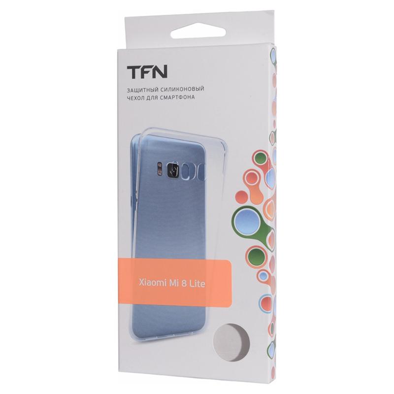

Чехол TFN для XiaomiMi 8 Lite TPU clear, Прозрачный