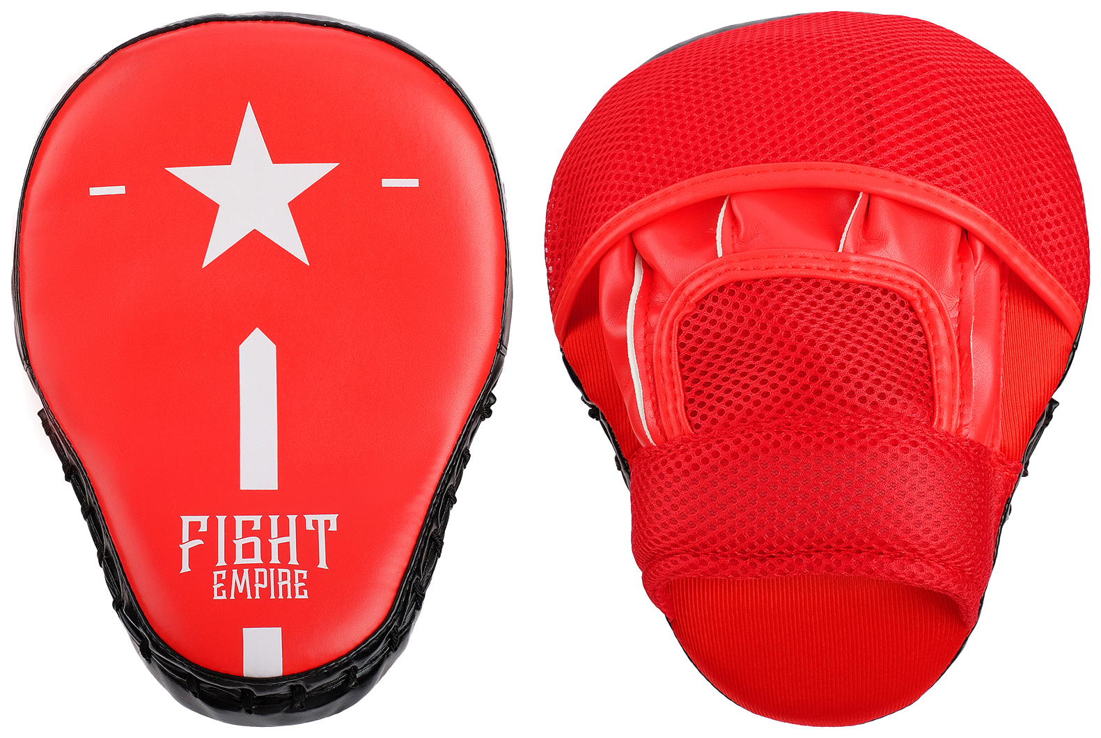 Купить Лапа боксёрская FIGHT EMPIRE, 1 шт., цвет красный/чёрный FIGHT EMPIRE,