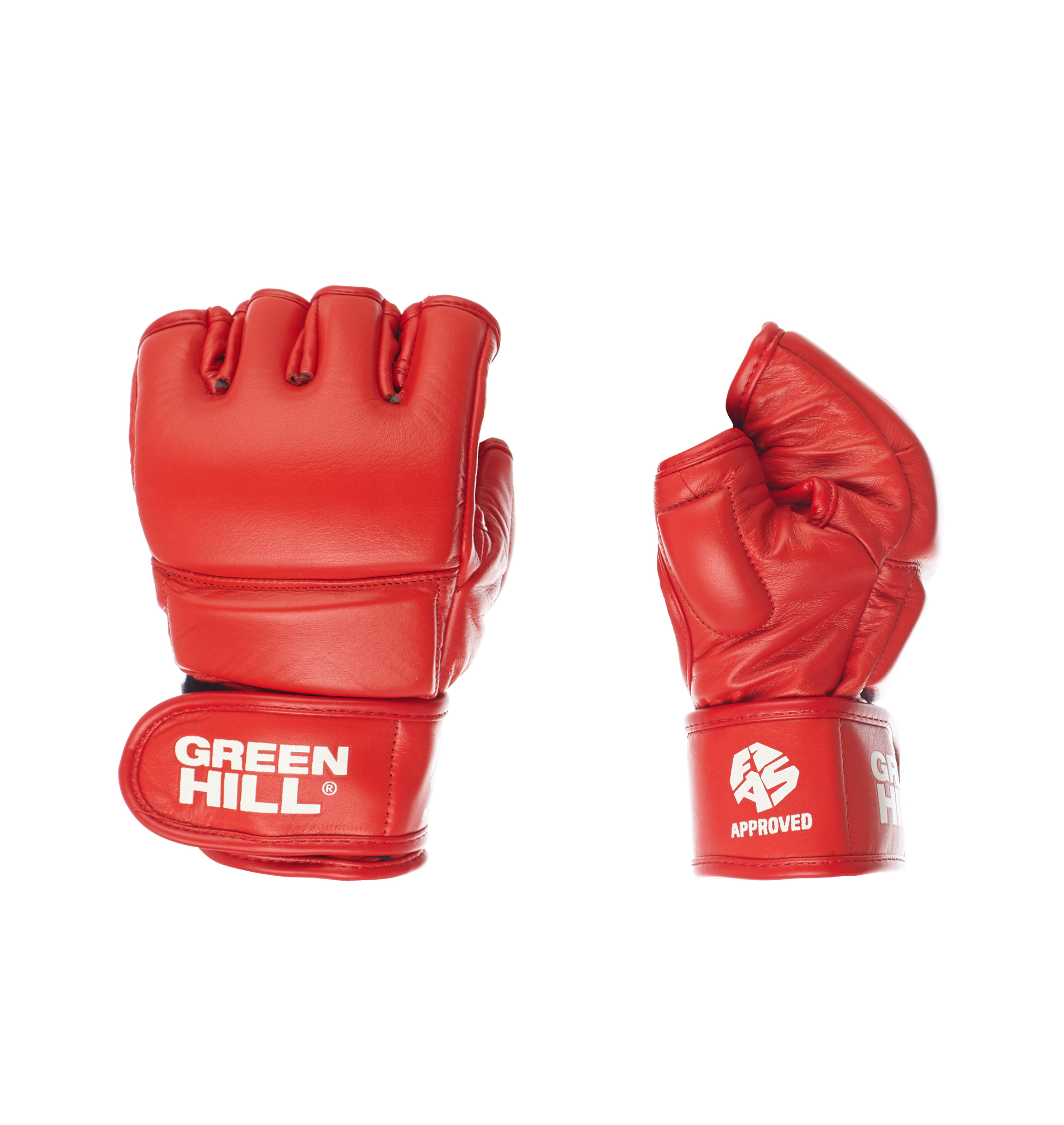 Перчатки для боевого самбо Green Hill FIAS Approved, M, нат. кожа