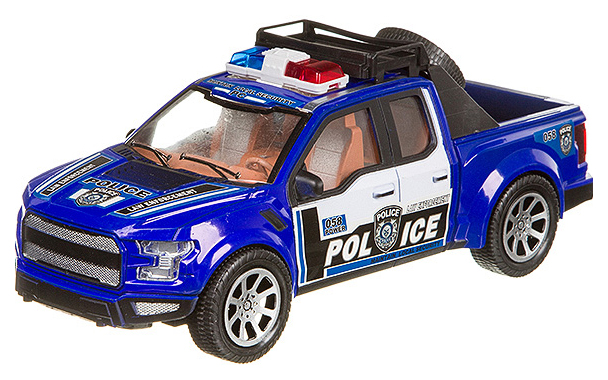 фото Машинка инерционная police yako toys m9076