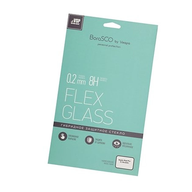 Защитное стекло для планшета BoraSCO Flex Glass для Apple iPad Air/Air 2/Pro 9.7