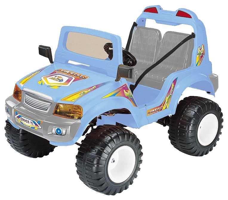 

Детский электромобиль на радиоуправлении Chien Ti Off-Roader CT-885R, Голубой
