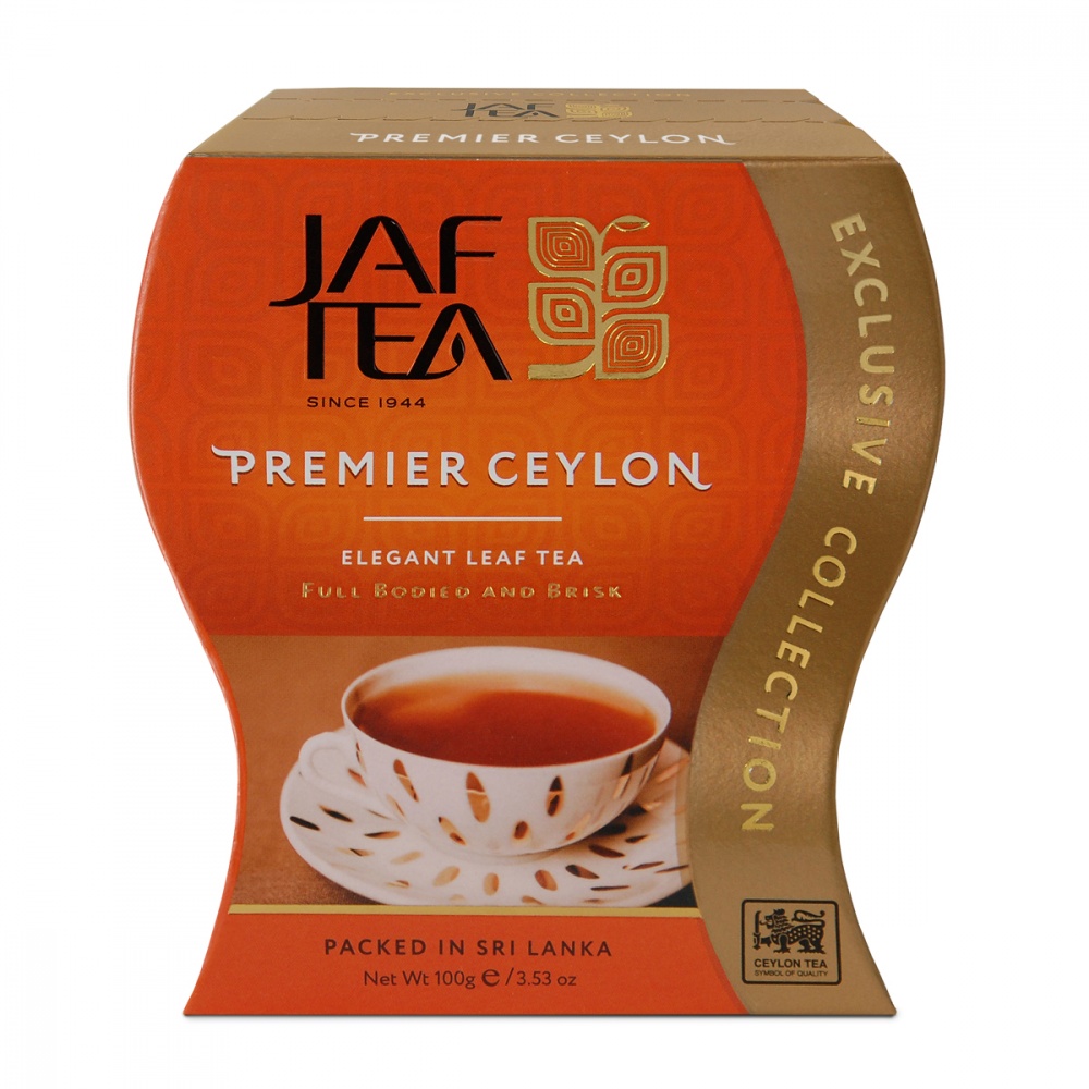 Чай Jaf Tea Premier Ceylon черный листовой FBOP 100 г