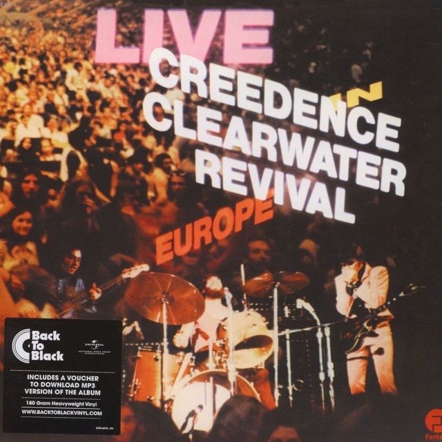 

Creedence Clearwater Revival Live in Europe (2LP)