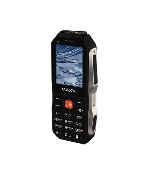 фото Мобильные телефоны maxvi t1 (2 sim) black