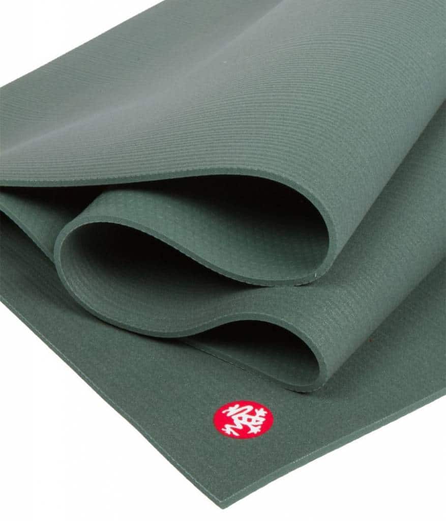 Коврик для йоги Manduka The PRO Mat black sage 215 см, 6 мм