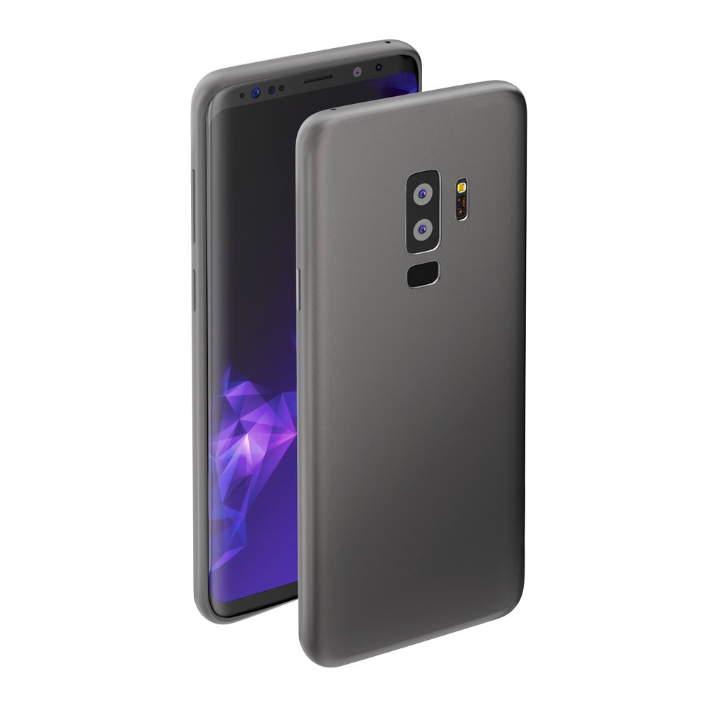 фото Чехол deppa case silk для samsung galaxy s9+ metallic dark grey