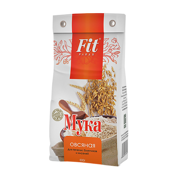 

Мука Fit Parad овсяная