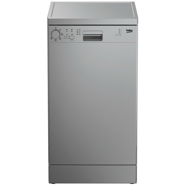 Посудомоечная машина Beko DFS05012S серебристый отдельностоящая посудомоечная машина 45см dvs050r02s 7656308335 beko