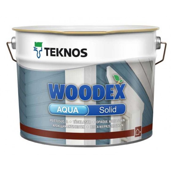 

Кроющая КраскаАнтисептик Для Дерева Teknos Woodex Aqua Solid 2,7 л белая, Белый