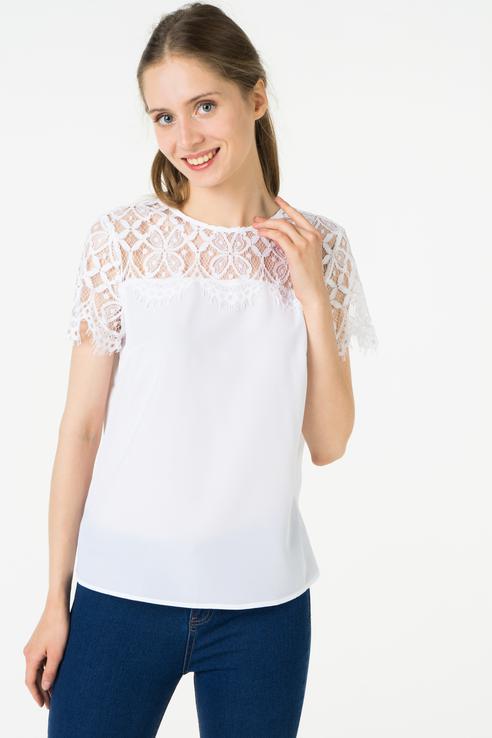 

Блуза женская ZARINA 8224073303001 белая 44 RU, 8224073303001