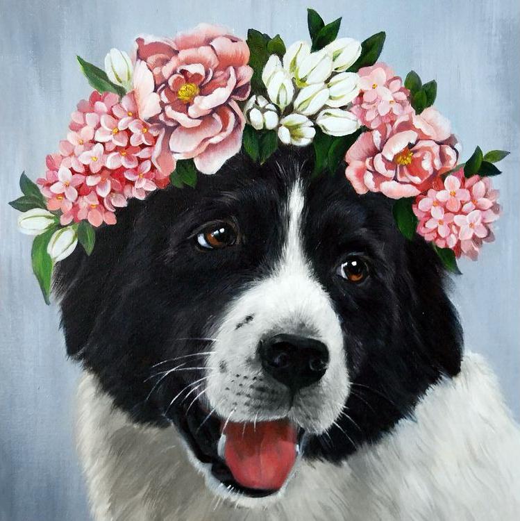 

Алмазная вышивка Гранни Грейс, 20x20 см, Грейс