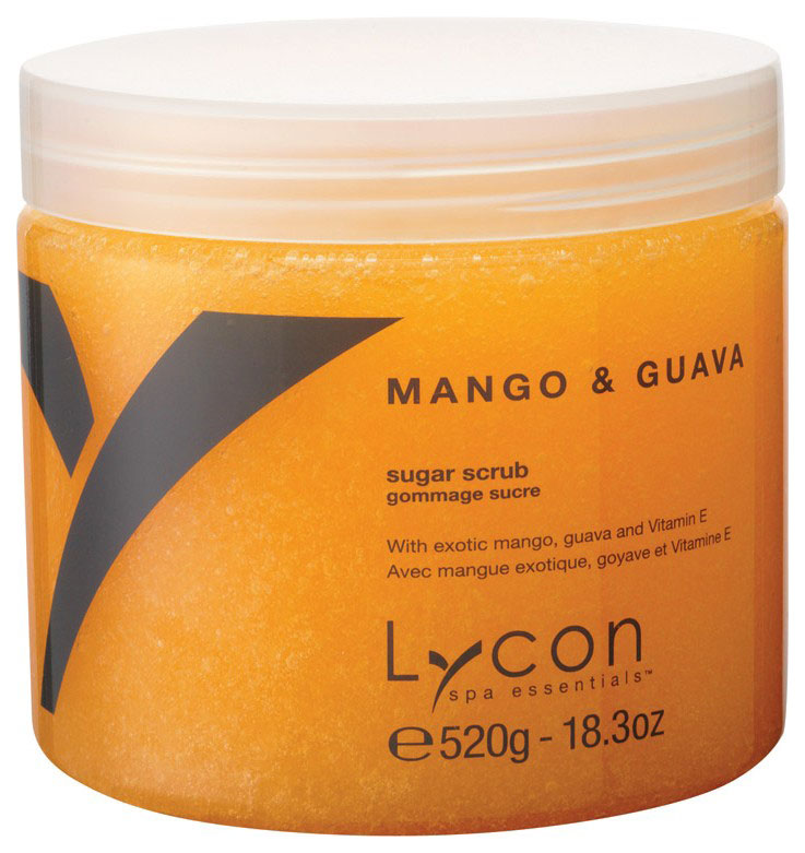 фото Скраб для тела lycon mango & guava 520 г