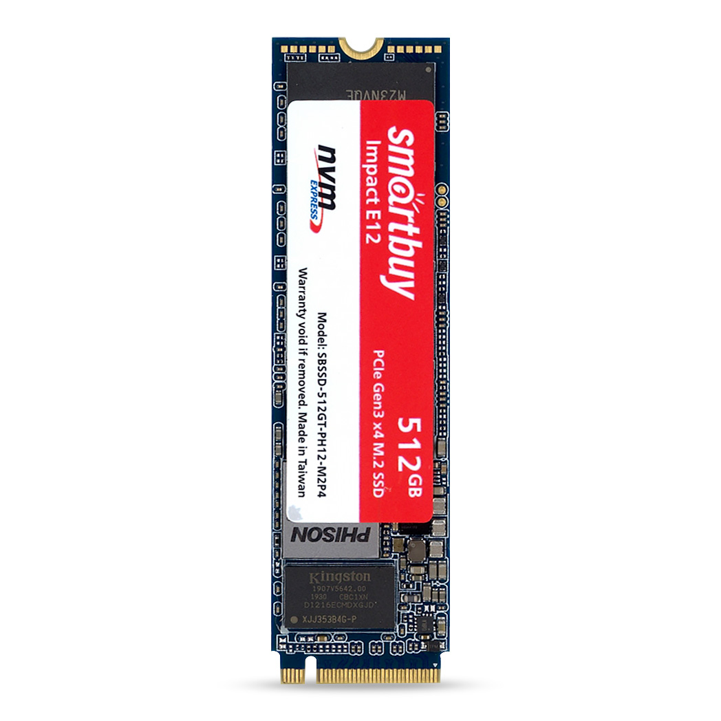 

SSD диск SmartBuy Impact E12 512ГБ (SBSSD-512GT-PH12-M2P4), Impact E12