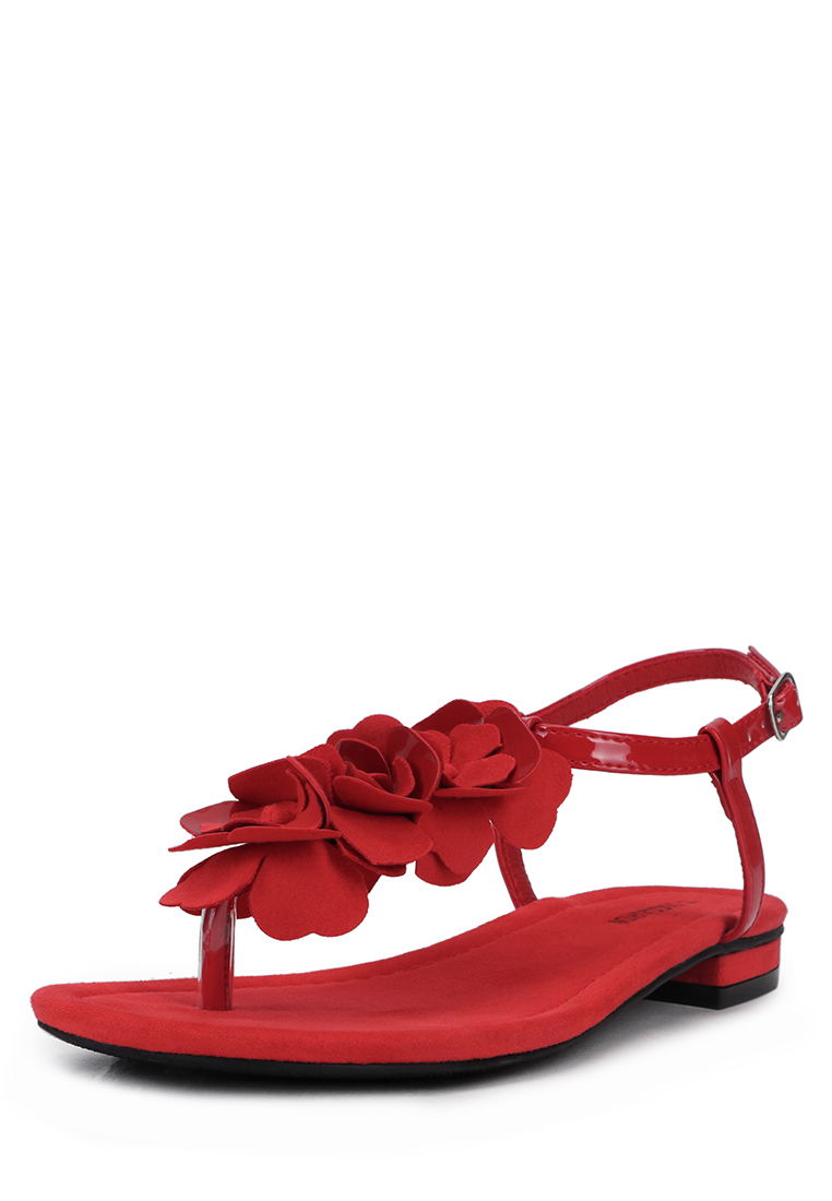 

Сандалии женские T.Taccardi 710017892 красные 40 RU, Красный, 710017892