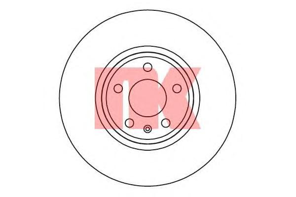 фото Тормозной диск nk 2047127