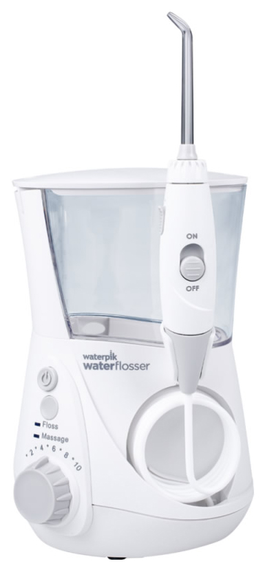 Ирригатор Waterpik WP-660 E2 Aquarius Professional White набор для очищения съемных зубных протезов silcamed professional