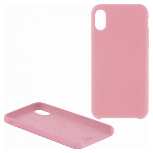 фото Чехол hoco для apple iphone pure розовый