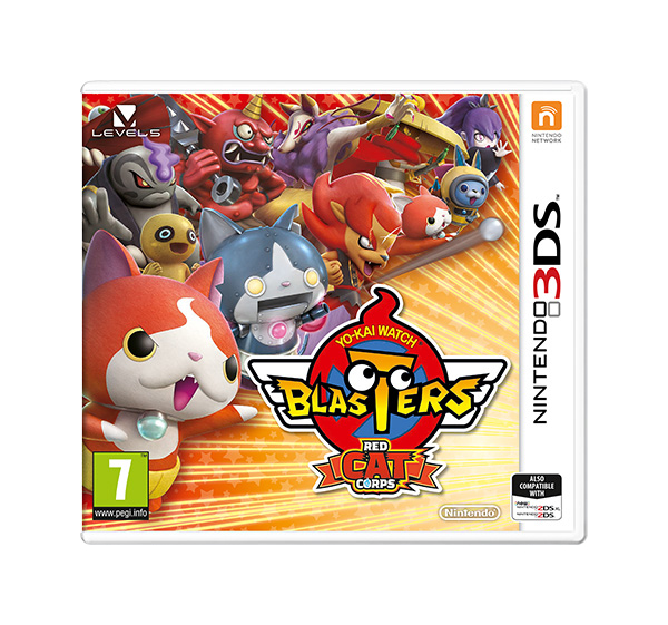 фото Игра yo-kai blasters red cat для nintendo 3ds